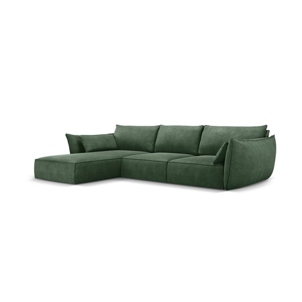 Tumši zaļš stūra dīvāns (kreisais stūris) Vanda – Mazzini Sofas-image-2