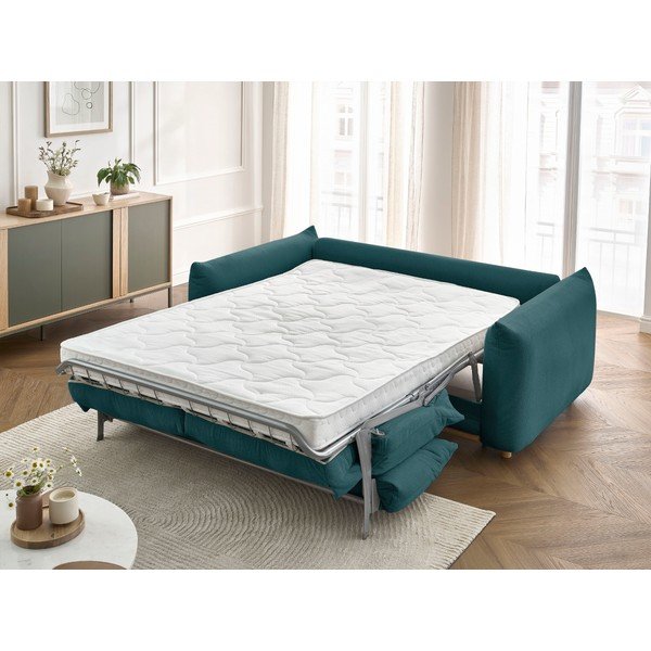 Zils salokāms dīvāns 234 cm Ernest – Bobochic Paris-image-1