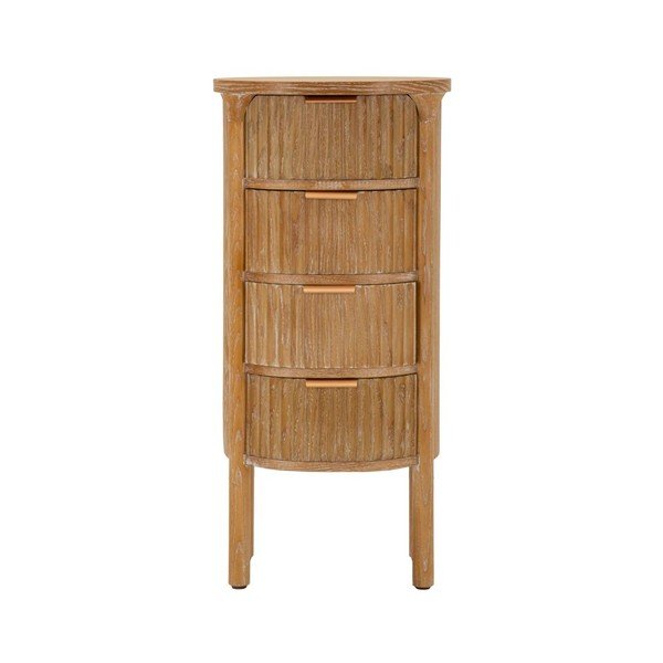 Dabīga toņa egles masīvkoka skapītis 38x82x33,5 cm Gothenburg – Mauro Ferretti