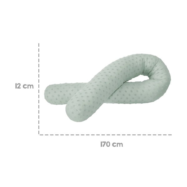 Zaļš zīdīšanas spilvens Lil Planet – Roba-image-4