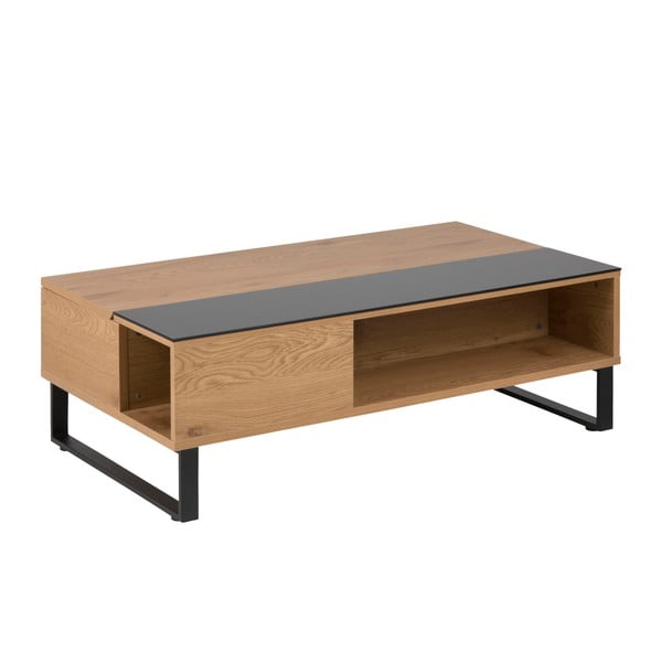 Melns žurnālgaldiņš 110x60 cm Azalea – Actona-image-3