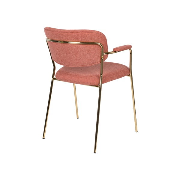 Rozā pusdienu krēsli (2 gab.) Jolien – White Label-image-4