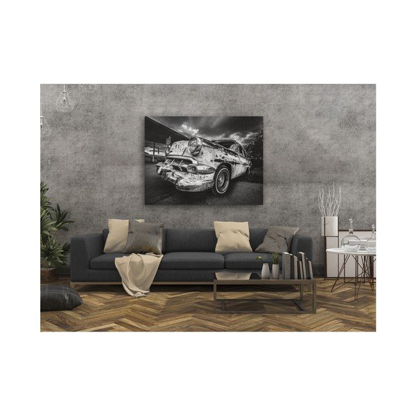 Attēls Styler Audekls Silver Old Car, 85 x 113 cm-image-1