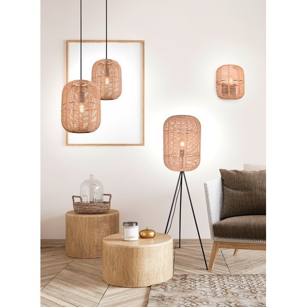 Bēša sienas lampa Runa – Trio-image-1