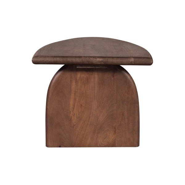 Mango masīvkoka sānu galdiņš 50x60 cm Nalin – WOOOD-image-3