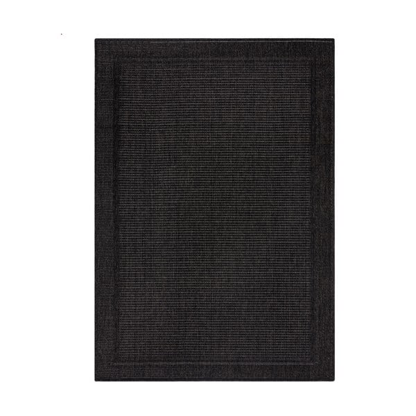 Tumši pelēks āra paklājs 80x150 cm Weave – Flair Rugs