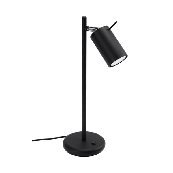 Melna galda lampa (augstums 43 cm) Etna – Nice Lamps