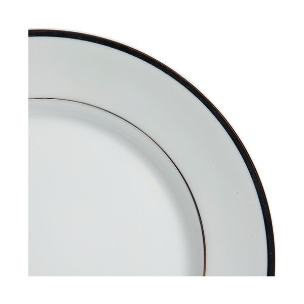 Balts porcelāna šķīvis ø 30 cm Ginger – Côté Table-image-1
