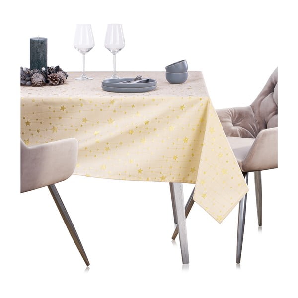 Galdauts ar Ziemassvētku motīvu 140x200 cm Stardust – Restilo-image-3
