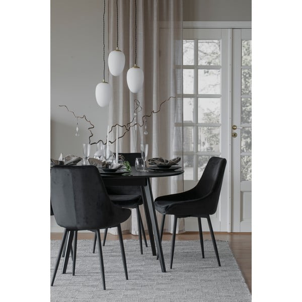 Tumši pelēki pusdienu krēsli (2 gab.) Sierra – Rowico-image-1