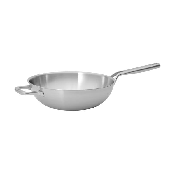 Wok nerūsējošā tērauda panna ar vāku ø 30 cm Lucca 3.0 – FABINI-image-2
