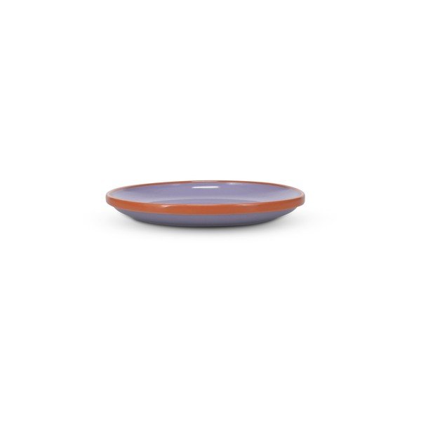 Oranžs/violets deserta akmensmasas šķīvis ø 18 cm Duo – ONA-image-3