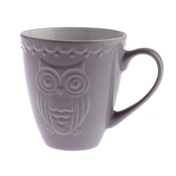 Pelēka Dakls Owl krūze, 530 ml