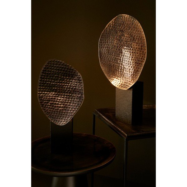 Antracīta pelēka metāla galda lampa ar metāla abažūru (augstums 57 cm) Neev – Bizzotto-image-1