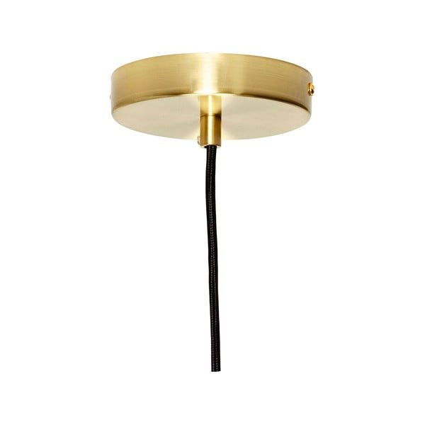 Balta piekaramā lampa ar stikla abažūru ø 40 cm Serene – Hübsch-image-3