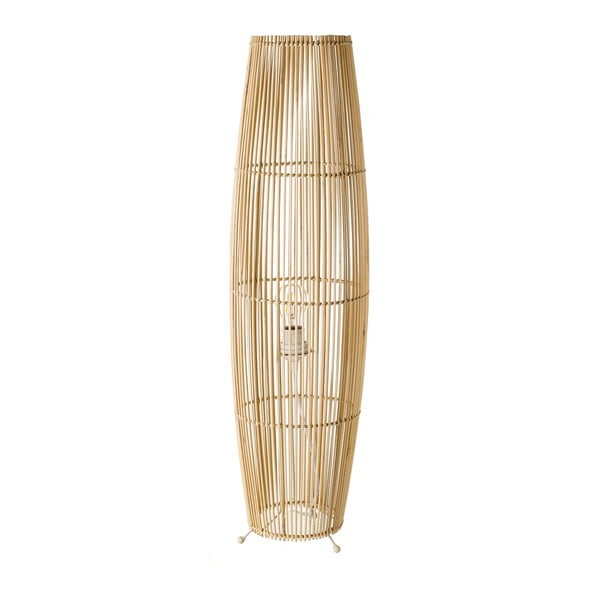 Dabīga toņa stāvlampa ar bambusa abažūru (augstums 88 cm) Natural Way – Casa Selección