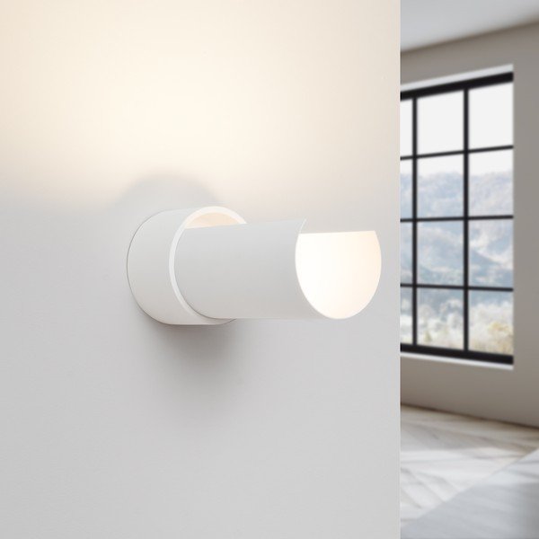 Balta sienas lampa Aurea – Sollux-image-2