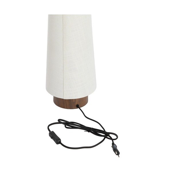 Krēmkrāsas metāla galda lampa ar auduma abažūru (augstums 42 cm) Howie – Light & Living-image-4