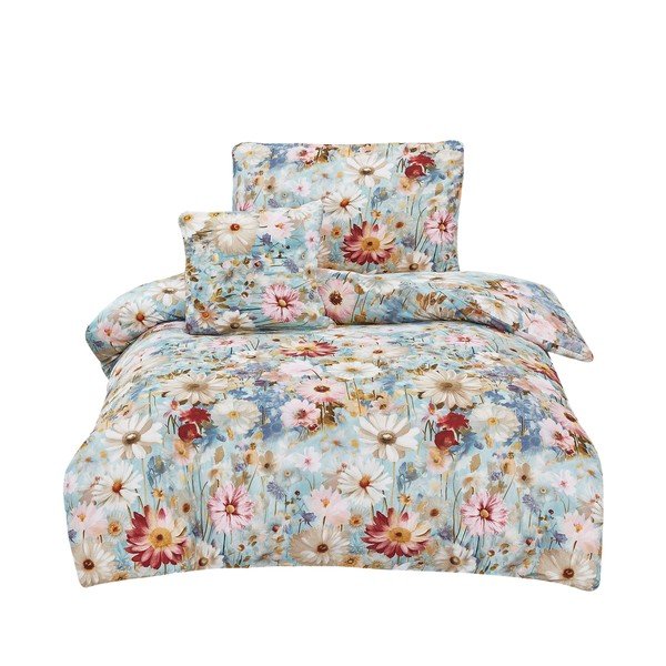 Vienguļamā gultas veļa no mikrosatīna 140x200 cm Rachel – My House