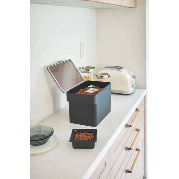 Bļodiņu un granulu konteinera komplekts mājdzīvniekiem Tower – YAMAZAKI-image-1