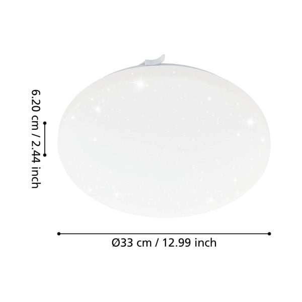 Balta LED griestu lampa FRANIA-S – EGLO-image-2