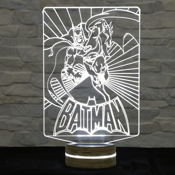 3D galda lampa Betmens
