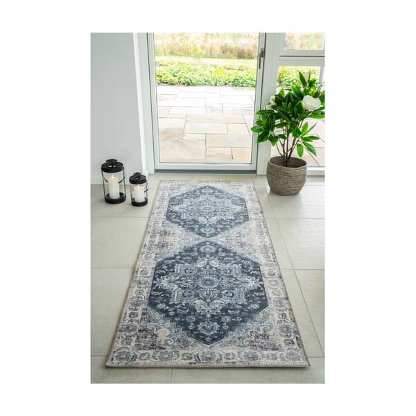 Zils paklājs 200x80 cm Havana – House Nordic-image-3