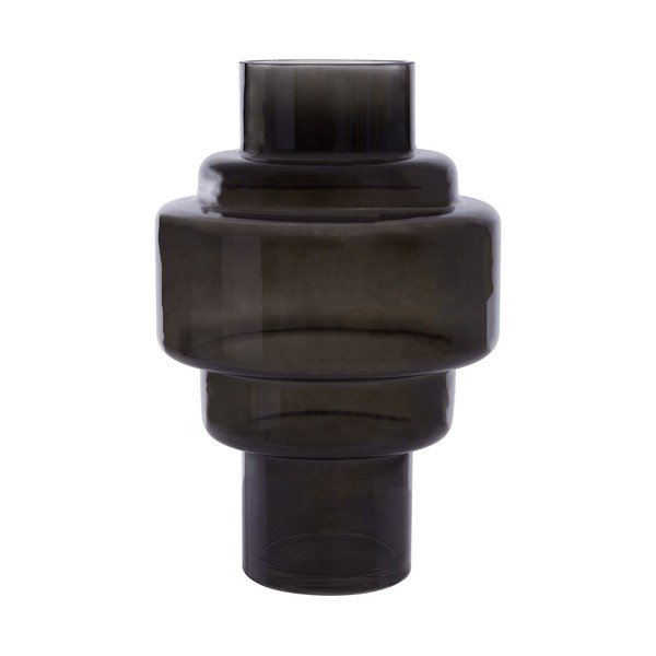Melna stikla vāze (augstums 30 cm) Cayden – Premier Housewares