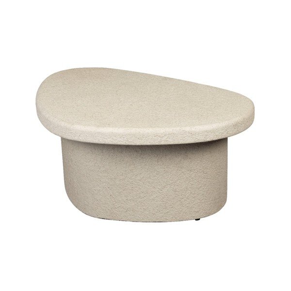 Bēšs žurnālgaldiņš ar marmora imitāciju 49x74 cm Veda – Dutchbone-image-2