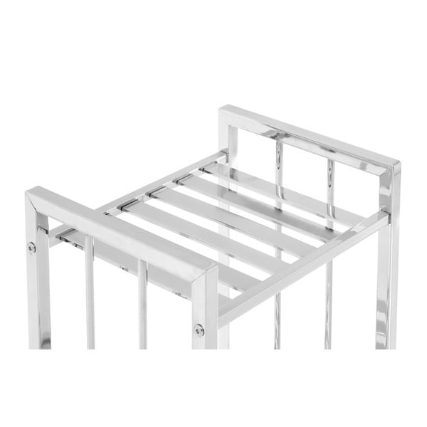 Sudraba krāsas vannas istabas plaukts 33x73 cm – Premier Housewares-image-3