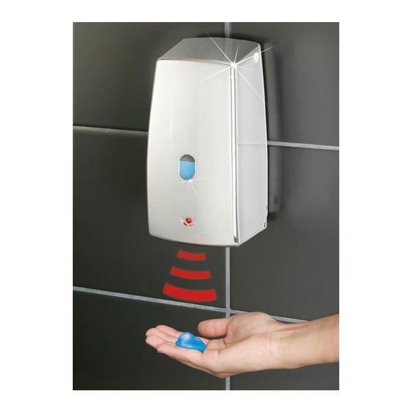 Šķidro ziepju dozators infrasarkanajai gaismai hromētā krāsā Wenko Treviso-image-2