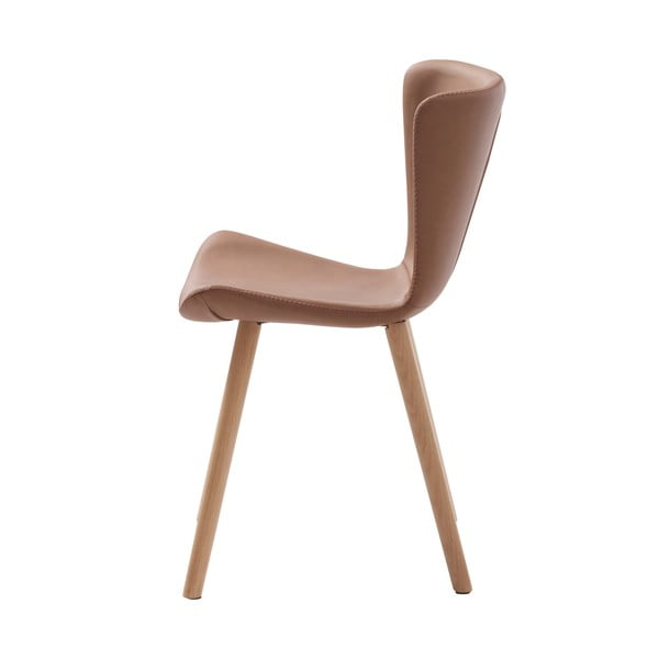 Brūni metāla pusdienu krēsli (2 gab.) Teslin – Unique Furniture-image-3