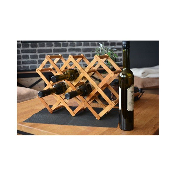 Bambusa vīna pudeļu statīvs Bambum Olivia-image-2