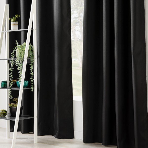 Melns siltumizolējošs aizkars 140x260 cm Icemount – douceur d'intérieur-image-3