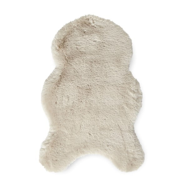 Krēmkrāsas sintētiska kažokāda 60x90 cm Super Teddy – Think Rugs