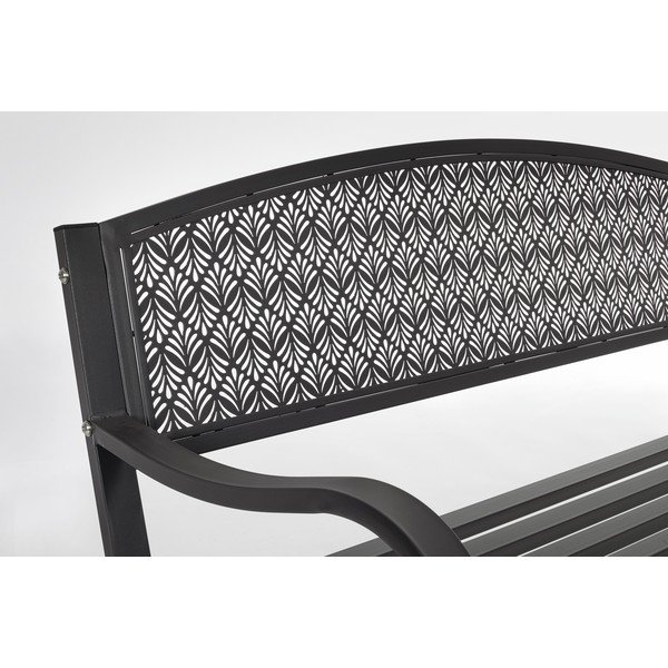 Antracīta pelēks metāla dārza sols Lizette – Bizzotto-image-3