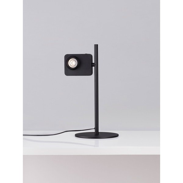 Melna alumīnija LED galda lampa ar saliekamu konstrukciju/ar regulējamu spilgtumu (augstums 46 cm) Kedros – Nova Luce-image-4