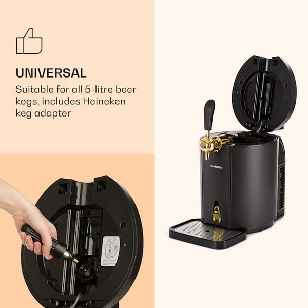 Melnā alus automāts Klarstein Skal-image-3