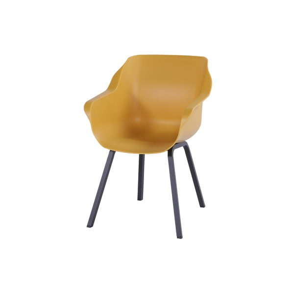 Okera dzelteni plastmasas dārza krēsli (2 gab.) Sophie Element – Hartman