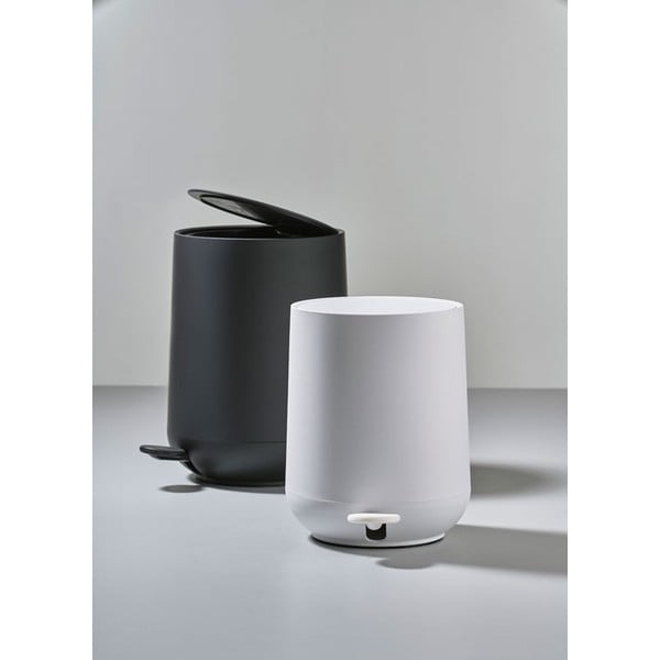 Balta plastmasas atkritumu tvertne 3 l Nova – Zone-image-2