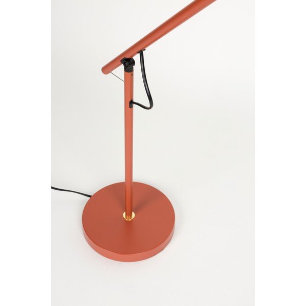 Sarkana metāla galda lampa (augstums 45,5 cm) Aero – White Label-image-3