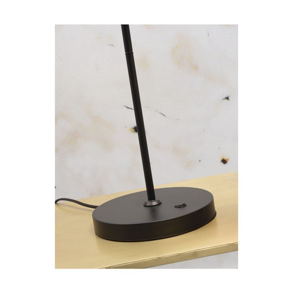 Melna galda lampa ar metāla abažūru (augstums 55 cm) Lyon – it's about RoMi-image-2