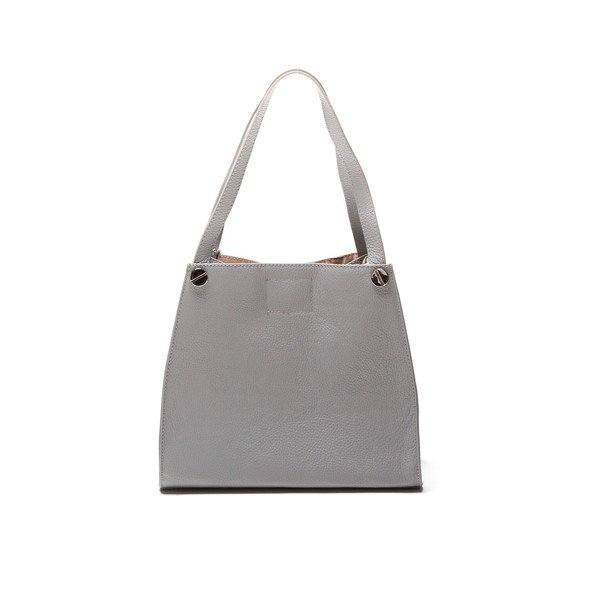 Ādas rokassoma Luisa Vanini 1102 Grigio-image-1