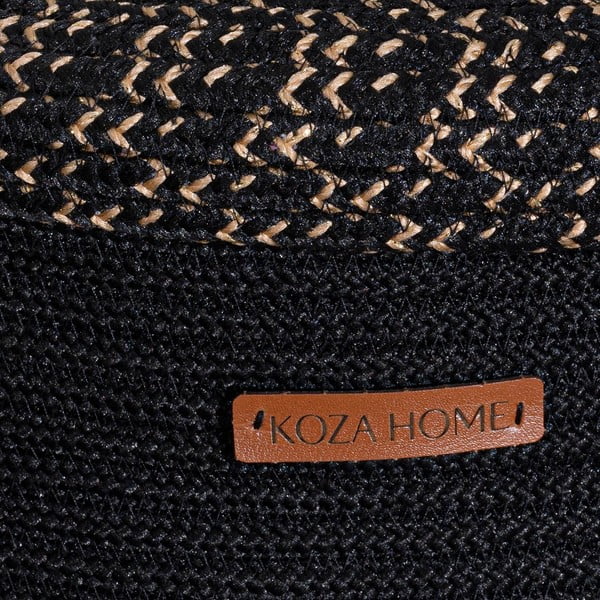 Auduma dekoratīvā uzglabāšanas kaste ar vāku – Mioli Decor-image-3