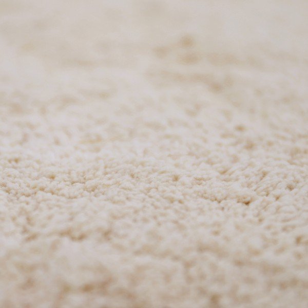 Krēmkrāsas mazgājams/ar rokām darināts kokvilnas apaļš paklājs ø 110 cm Perla Sable – Nattiot-image-2