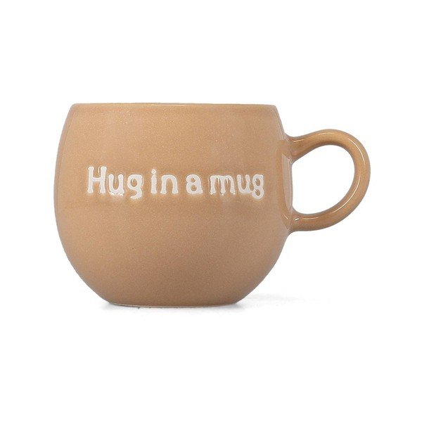 Brūna akmensmasas krūze 420 ml Muggies – Salt&Pepper