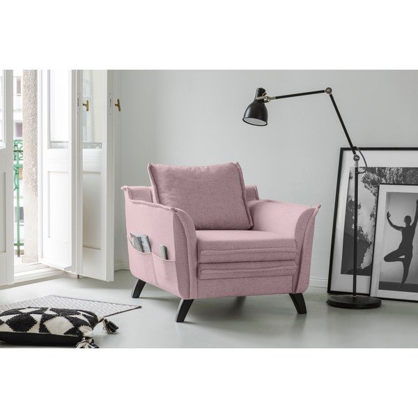 Rozā atpūtas krēsls Miuform Charming Charlie-image-2