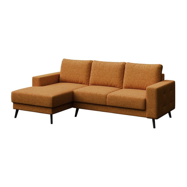 Oranžs stūra dīvāns (kreisais stūris) Fynn – Ghado-image-2
