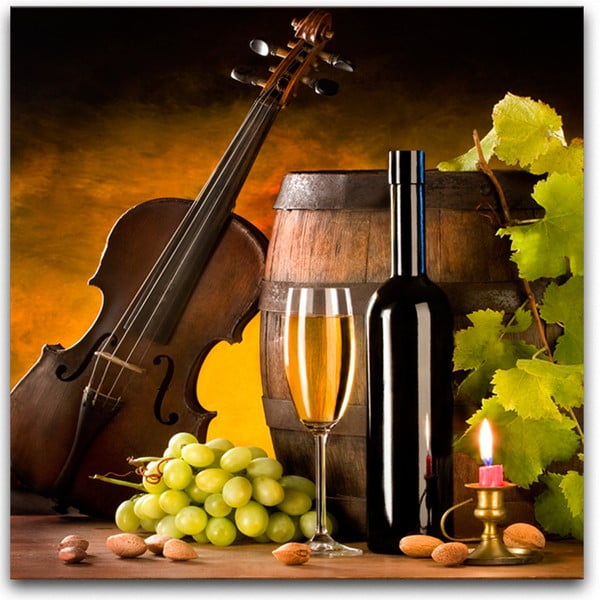 Image Styler Glasspik Wine III, 30 x 30 cm