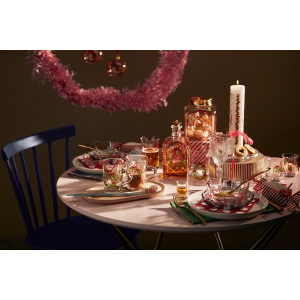 Stikla pūsta Ziemassvētku eglītes bumbiņa ø 8 cm Annual Christmas Bauble 2025 – Holmegaard-image-4